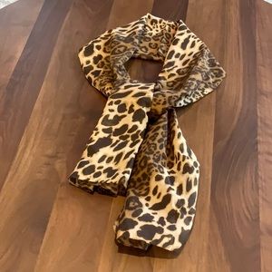 ‘Intro Africa’ Brown Animal Print Scarf